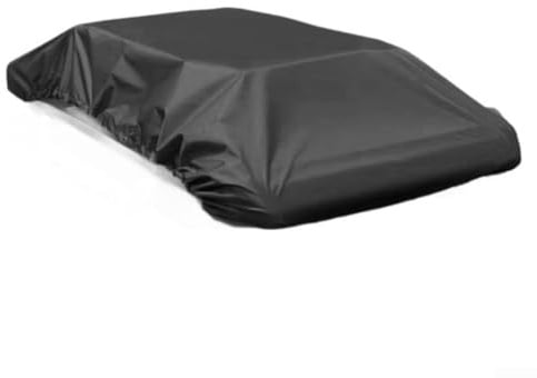 TDCuizent Autodachträger, wasserdichte Abdeckung, 210D-Oxford-Gewebe, Regen- und Staubschutz, Aufbewahrungstasche für Gepäckträger, Cargobox, Dach, Reisetasche, schwarz (270 x 145 cm)