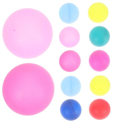 MAGICLULU 150 Stück Bunte Kunststoff Lotteriekugeln 40mm Tischtennisbälle Partyspiele Dekoration Langlebig Leicht für Basteln und Unterhaltung