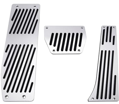 Valtorencia Pedal, passend for BMW, 1 3 5 Serie E81 E82 E87 E88 E30 E36 E46 E90 E91 E92 E93 M3 E34 E39 E60 E61 F10 F11 X1 MT AT Rest Gas- und Bremspedalabdeckungen(AT)