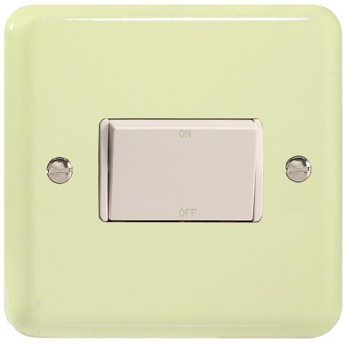 Varilight 10A Fan Isolating Switch (3 Pole) White Chocolate