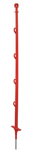 Göbel Weidezaunpfahl Kunststoffpfahl Nylon Variant 103cm hoch Einzelspitze orange 25 St.