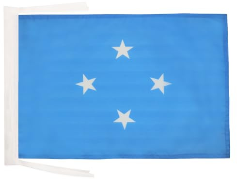 AZ FLAG Micronesia Flag 45x30 cm Micronesian 100D Polyester Cords