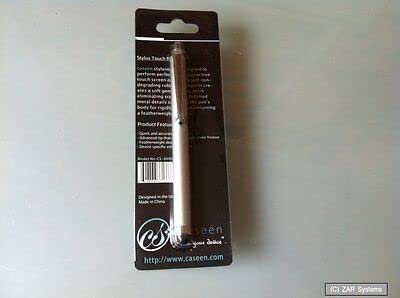 Silver CLASSIC CS-80053 Stylus Touch Pen for Capacitive Touch Screens