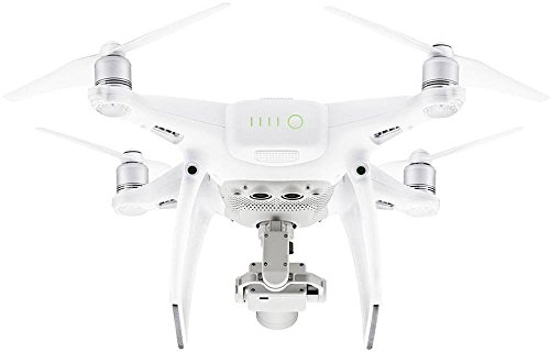 DJI Phantom 4 Pro + Set - Drohne mit Videoübertragungsreichweite von 7 km, Videos bei 60 fps oder H.265 4K Videos bei 30 fps, beides mit einer Rate von 100 Mbit/s. - Weiß