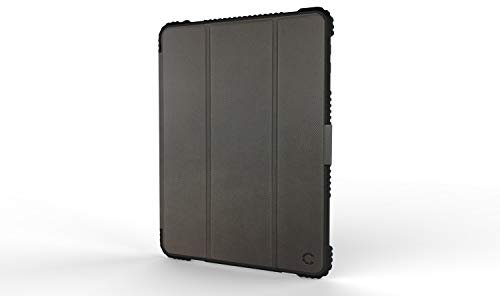 Cygnett WorkMate - Custodia per iPad 9.7 (2018) con porta Apple Pencil - nero/antracite