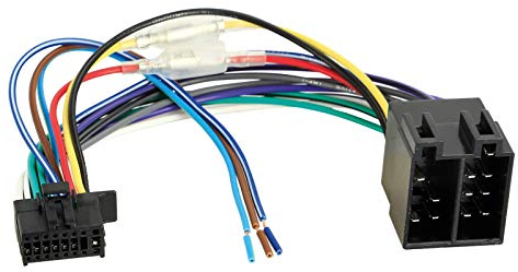 ACV ISO Anschlusskabel für Lautsprecher (16-polig, 1E+1 mm, Flachband, PVC, Kupfer)