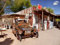 VINTAGE OLDTIMER Fototapete VLIES-300x223 cm (2629A)-Route 66 Diner Autos Retro Cars Wandtapete-Inkl. Kleister-Vliestapete Bild Dekoration Wand-Dekor Moderne Motiv-Tapete Panorama Poster XXL