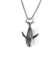 southbankstore Silber Edelstahl Wal Anhänger Herren Vintage Gothic Tier Schmuck, Zink