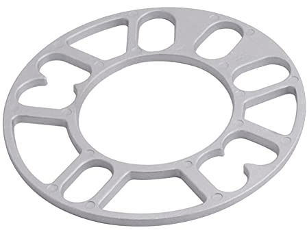 Spurverbreiterung Auto,Ekakashop Aluminium Rad Spurverbreiterungen Unterlegscheiben Universal Radnaben DistanzscheibenVerbreiterte 3/5/8/10mm Spurverbreiterung adapter