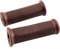 Rutschfeste Motorrad Lenkergriffe,Asudaro 2St Motorrad Griff Retro Motorradgriffe Abdeckung Anti-Rutsch-Motorradlenker Motorradgriff 22mm Universel Lenkergriffe für Custom Dirt Bike Bobber,Dunkelbraun