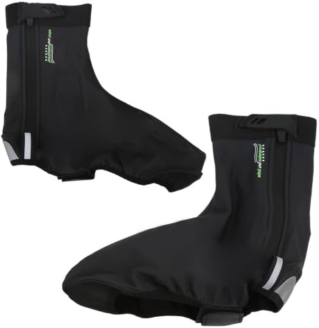 SUNGOOYUE Bicycle Shoe Covers, Windproof, Waterproof, Breathable, Warming Overshoes with reflectors, for Men and Women When Cycling in Winter rain