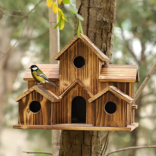 Bird Houses for Garden Small Birds Wooden Garden Bird Nesting Box Birdhouse Shabby Chic Loveheart Tree and Garden Decorations