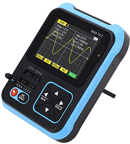 Oscilloscope Portable DSO TC3 Multimètre Générateur D'oscilloscope à Stockage Numérique pour les Tests de capacité et de Résistance (Configuration élevée)