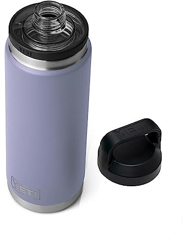 YETI Rambler 26 oz Bottle, Vacuum Insulated, Stainless Steel with Chug Cap, Cosmic Lilac