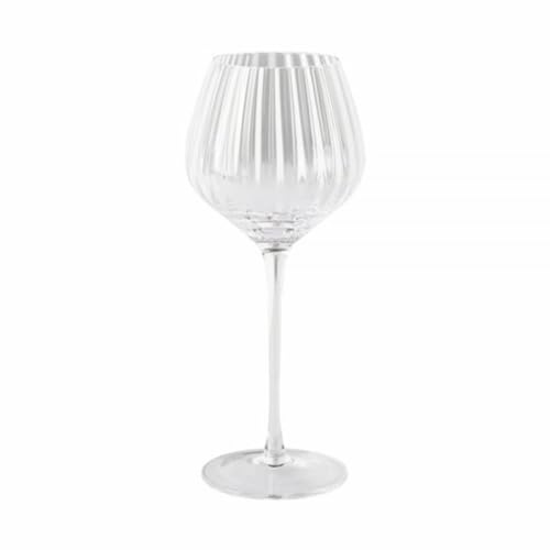 Lambert [DL Weißwein Glas Mit Rillen, H 22 D 7 cm