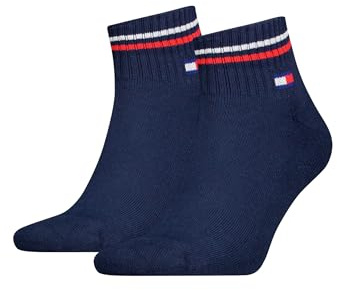 Tommy Hilfiger Adaptive Unisex Quarter Socken (2er Pack)
