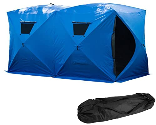 Winter-Angelzelte für 5–8 Personen, Winter-EIS-Angelzelte, Camping-Zelt, winddichter Schutz, warme Außenzelte für das Winterangeln small Gift