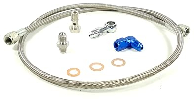 4AN Turbo Ölzufuhrleitungs-Kit für Subaru WRX Mitsubishi TD04 / TD05 Turbolader