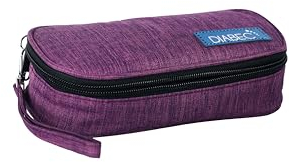 DIABEC Bolso de Viaje para Insulina Estuche Isotérmico con 2 Bolsas de Gel – Mantiene <8°C hasta 8h – Compacto, Ligero, Impermeable (Burdeos)