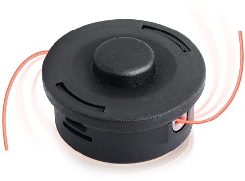 Jrisbo Autocut 25-2 Cabeza de Desbrozadora para STIHL, Cabezal de Corte Spool Compatible con Stihl FS44 FS55 FS56 FS74 FS80 FS85 FS90 FS120 FS130 FS240 FS250 FS260 Cortacésped