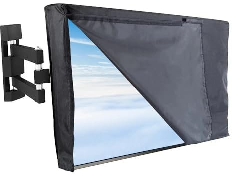 Outdoor Fernseher Outdoor-TV-Abdeckung mit Frontklappe und Bodenabdeckung Das BESTE wetterfeste, staubdichte Material schützt den Fernseher Terrassen-TV-Abdeckung Tv Abdeckung Outdoor(FOR 65-70inch TV