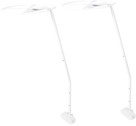 Ciieeo 2sätze Babybett Moskitonetz Stangen Abnehmbarer Baldachin Halter Aus Stahl Für Sichere Und Einfache Montage Kompatibel Mit Verschiedenen Babybetten