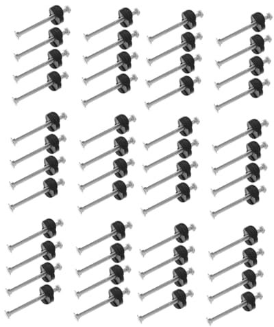 POPETPOP 48stücke Teilige Befestigungsschrauben Robuste Lange Trampolinschrauben Anti-Fall-Schrauben Zum Ersetzen Für Trampoline