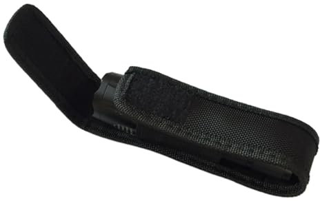 Kustimantu Taschenlampe Holster, Taschenlampengürtel -Holster - Taschenlampe Holster Nylon Beutel | Blitzlichthalter für Gürtel, Nylon -Blitzlicht -Beutel für Duty Belt, Sicherheit