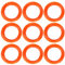 Yweller 9 unidades de hilo de repuesto hilo extrafuerte con 2,0 mm de diámetro para desbrozadora Makita DUR189, DUR191L, DUR191U, DUR192L, 42 M hilo para recortadora Makita 191D89-4 de 2 hilos Tap&Go