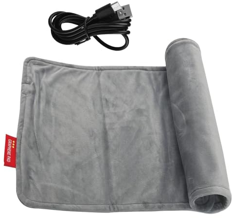 Heizkissen Für Periodenschmerzen Elektrische Wärmematte | USB-Aufladbares Heizkissen Für Den Nacken Für die Anwendung bei Nacken, Rücken, Armen, Knien, Periodenkrämpfen sowie auf