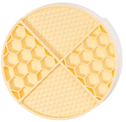 APGLSXY Gamelle pour chien à alimentation lente avec dessus amovible et bases d'aspiration pour nourriture humide encourage la consommation Facile à laver Tapis à lécher pour chien