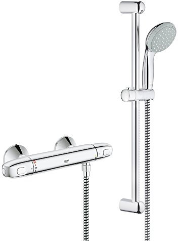 GROHE 34557000 Grohtherm 1000 Mitigeur thermostatique de douche avec ensemble de douche