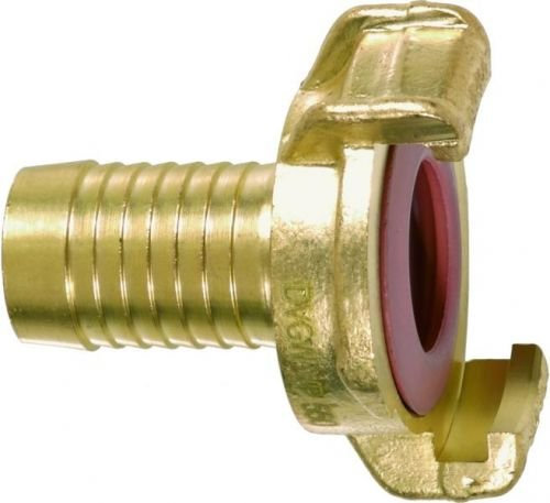 Geka 40102K Schlauchstück K 5/8 Zoll MS DVGW VP550 16 mm, Gold, 18 x 8 x 13 cm