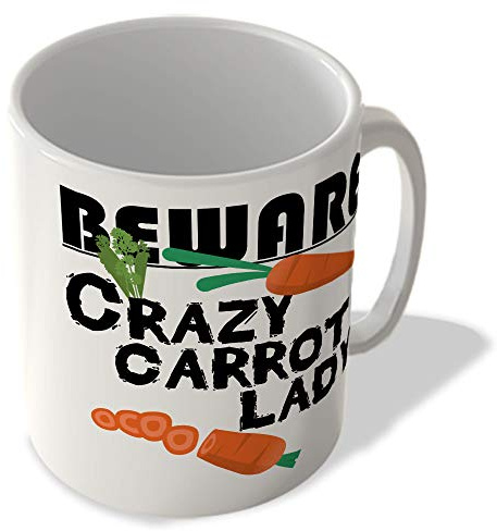 McMug - Crazy Carrot Lady - Mug, Ceramic, 11fl.oz.