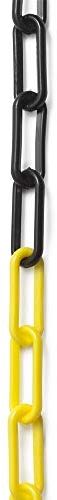 FACOM Kunststoffkette ZE, 25M, schwarz/gelb, zur Absperrung, 1 Stück, EV.CH