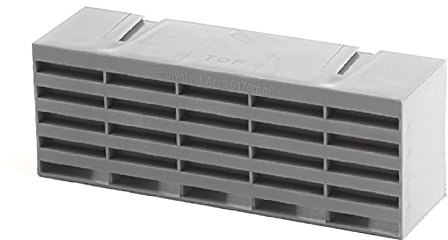 10 x Grey Air Bricks Vent 9 x 3 Brick Grille AirBrick Flow Vents Ventilation