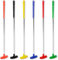 CRESTCOLF Mini Golf Putter, 33 inch rubber two-way left and right Putter .Rubber Golf Putter.6 pack mixed colors.