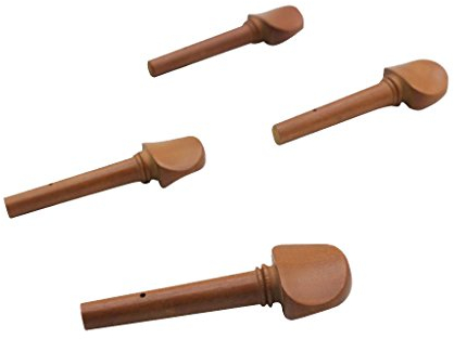 4 Stück Geigen-Wirbel für 4/4 Geigen, tolle Ersatzteile für Ihre Geigenreparatur