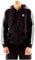 adidas Herren Hoody 3-Streifen Full Zip, Black, M, DV1551