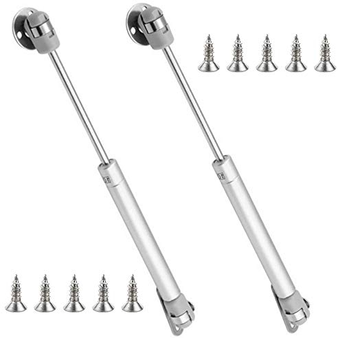 Gas Struts,Gas Springs,Lift Support,Gas Shocks,Lid Stay,Lid Support,Gas Strut Lid Stay Support Kitchen Cabinet Door Hinge,Soft Close Lid Hinge,Gas Shocks,Toy Box Hinges,150N/33lb/15KG[2 Pack]