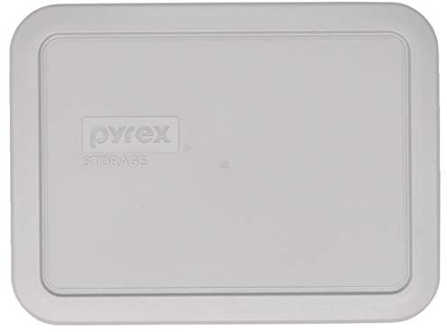 Pyrex 7210-PC Jet Gray Plastic Rectangle Replacement Storage Lid