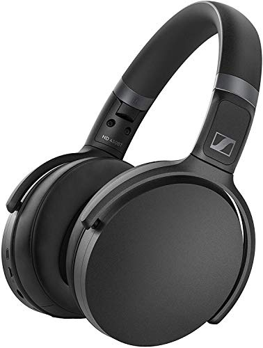 Sennheiser HD 450BT Kabellose Kopfhörer, mit aktiver Geräuschunterdrückung, Schwarz (Generalüberholt)