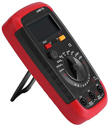 Cikonielf Tester Misuratore di Condensatori Uyigao Tester Misuratore di Condensatori di capacità Alimentato A Batteria Digitale Display LCD 6013L
