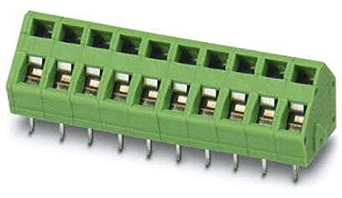 PHOENIX CONTACT ZFKDSA 1,5C-5,0-3 Leiterplattenklemme, Grün, 1.5mm² Nennquerschnitt, 3 Polzahl pro Reihe, ZFKDS(A) 1,5C Artikelfamilie, 5mm Rastermaß, 50 Stück