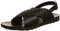 REPLAY Damen Manila Cross Flache Sandale, 003 Black, 35 EU