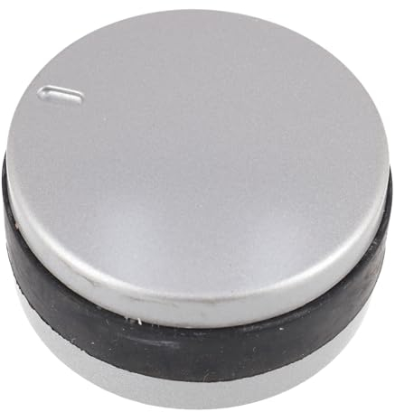 sparefixd Silver Oven Selector Switch Knob for Lamona LAM3207 LAM3300
