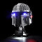 BRIKSMAX Led Beleuchtungsset für Lego Star Wars Mandalorianer Helm - Compatible with Lego 75328 Bausteinen Modell - Ohne Lego Set