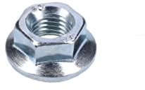 Polradmutter Piaggio Variomatik Mutter mit Flansch, M10x1,25 mm für Aprilia/Derbi/Gilera/Piaggio/Vespa, 289519
