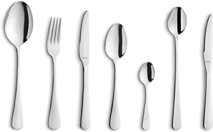Amefa 125600AY03E29 Rom 42-teiliges Besteckset, Edelstahl, Silber