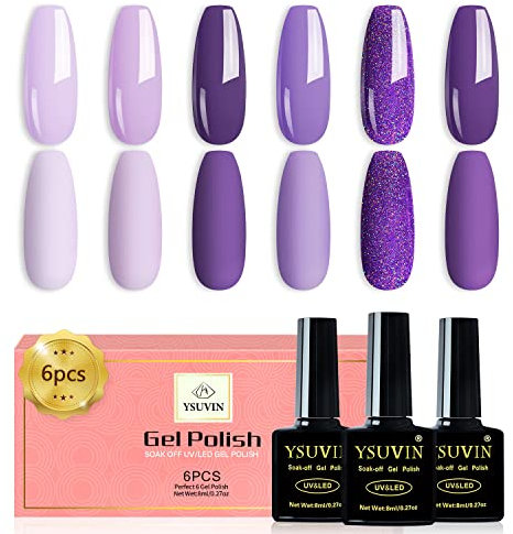 YSUVIN Vernis Semi Permanent Lilac
